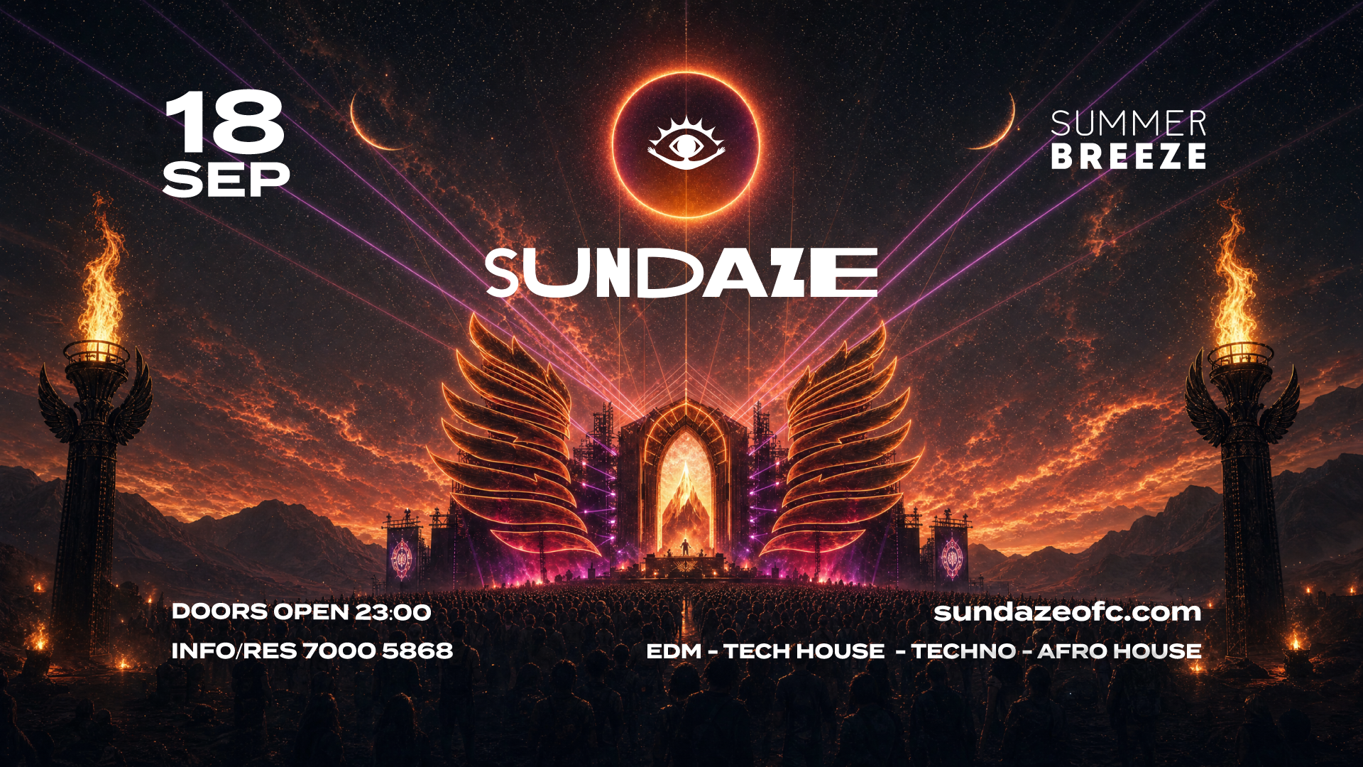 Sundaze 18/09/26